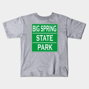 BIG SPRING STATE PARK Kids T-Shirt